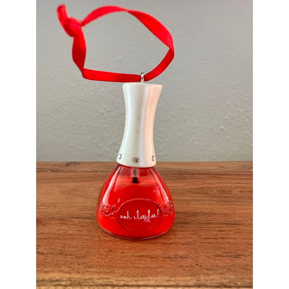 Hallmark ooh La La Nail Polish Holiday Ornament 2008